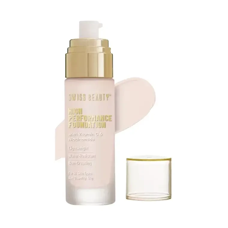 Swiss Beauty High Performance Foundation #01 White Ivory (55gm)
